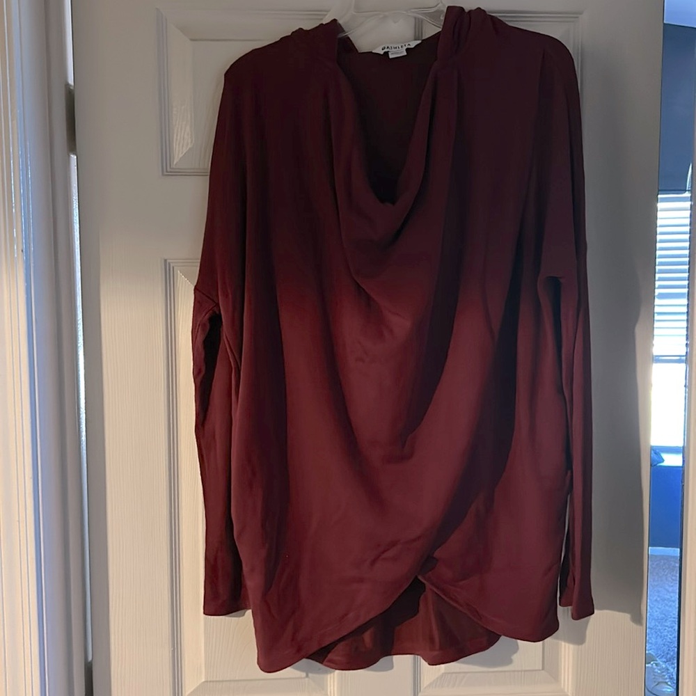 Athleta pullover hooded wrap